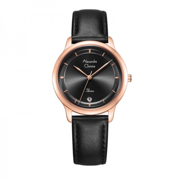 Alexandre Christie AC 2972 Rosegold Black BDLRGBA